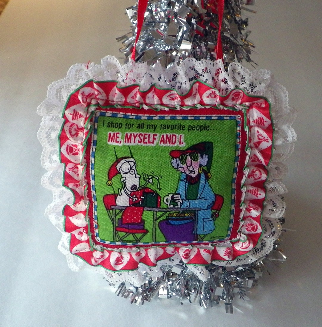 Maxine Christmas Holiday Ornament Felt Pillow Ornament - Etsy UK Maxine Christmas Holiday Ornament Felt Pillow Ornament - Etsy UK