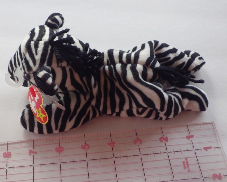 Ziggy the Zebra Beanie Babies Vintage Toy Collection Etsy