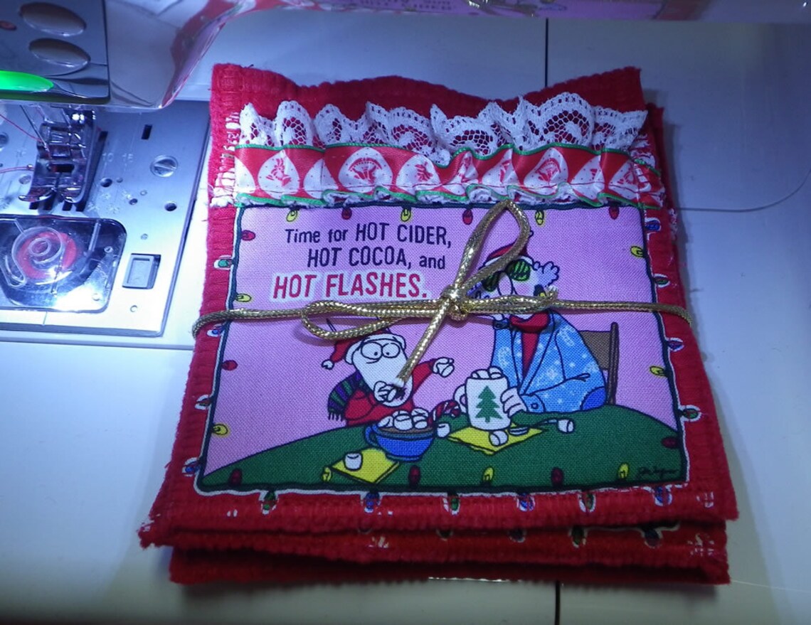 Holiday Utensil Holder Christmas Flatware Holder Utensil and Etsy