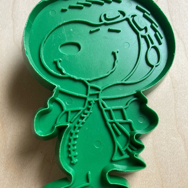 Astronaut Snoopy, Charlie Brown, Peanuts  Cookie Cutter in Green, Hallmark