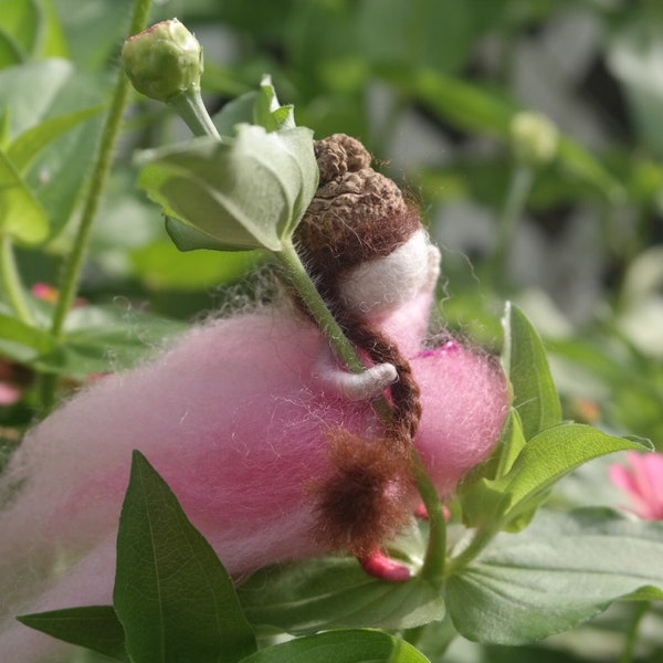 Hand Felted Fairy