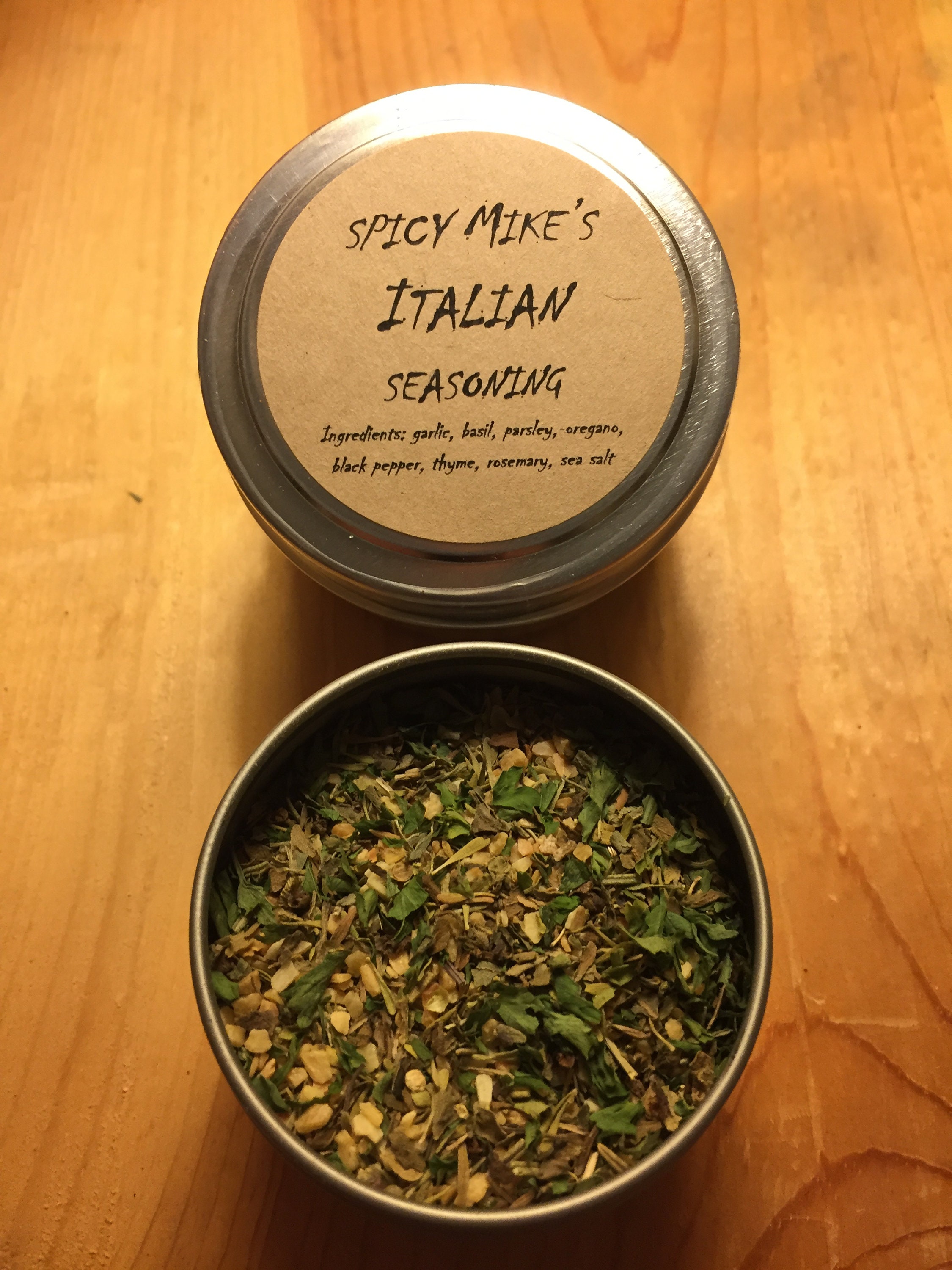 Spicy Mike's Italian Seasoning4oztin Etsy