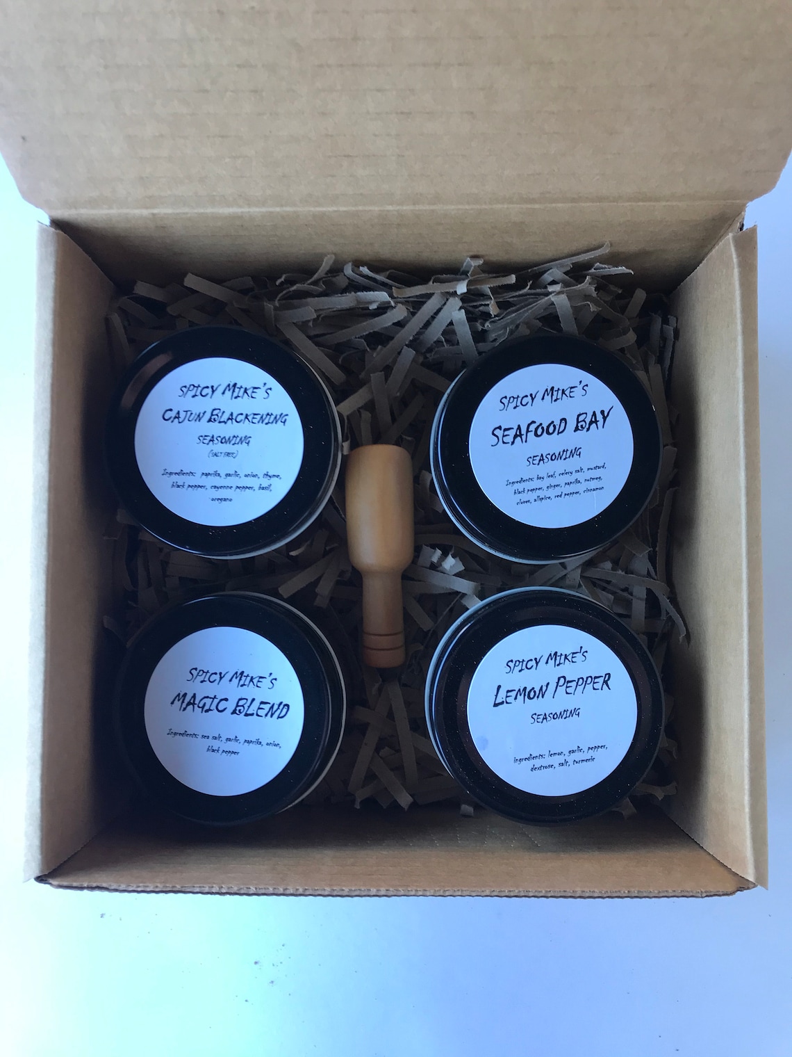 Seafood Lovers Seasoning Gift Box Etsy