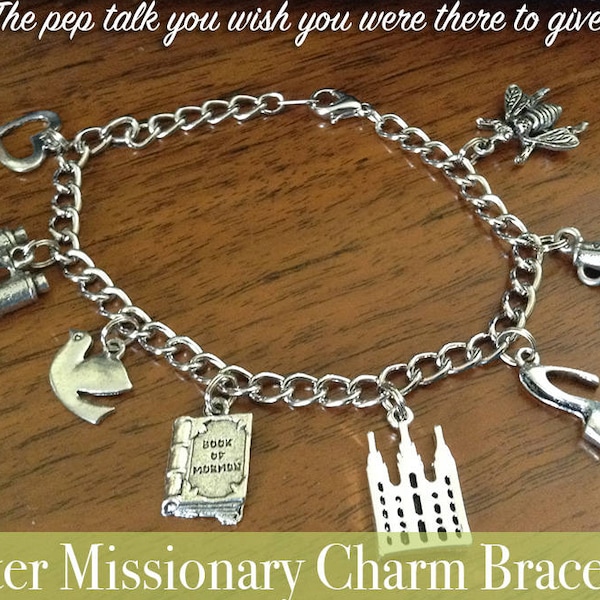 LDS Sister Missionary Charm Bracelet