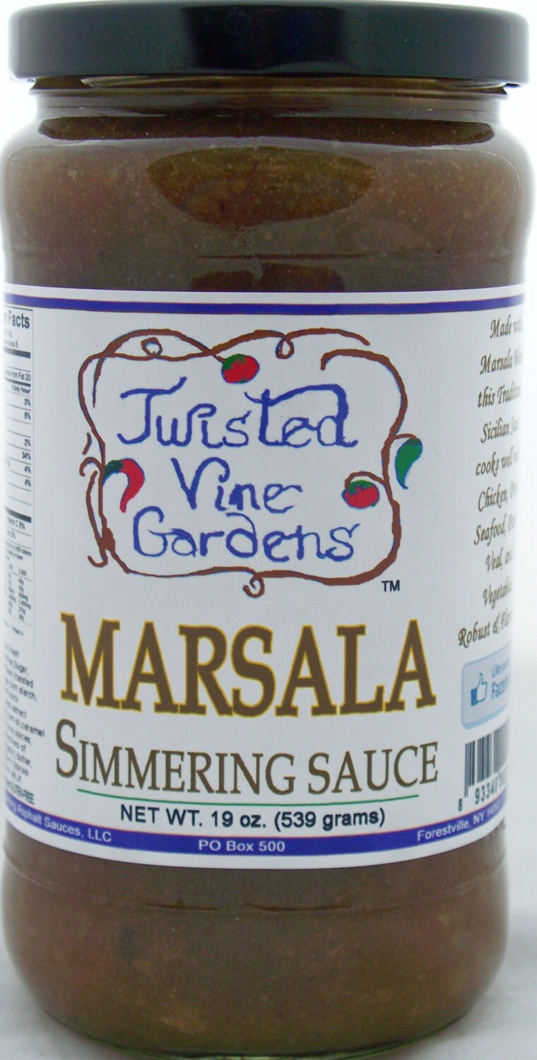 Marsala Simmering Sauce Gluten Free 19 oz jar Etsy