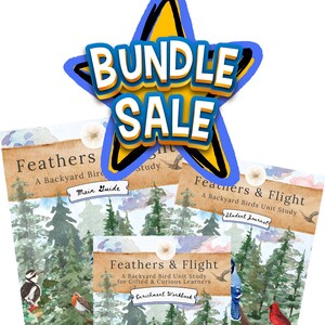 Feathers & Flight Unit Study 3in1 Digital Bundle