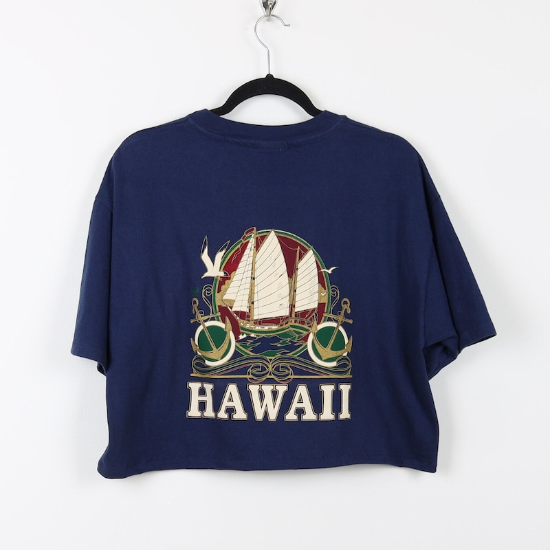 Nautical Cropped Shirt - White main image 0
