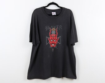 Vintage - 1998 - Slayer - Diabolus in Musica - Concert T-shirt - Etsy
