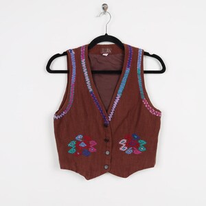 トップス vintage  70s Mexican vest