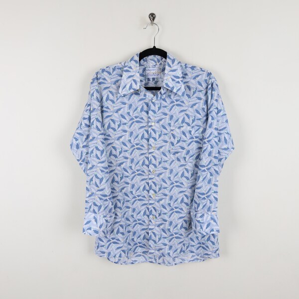 Menzies Mauve and White Tartan Vintage Leaves Hawaiian Shirt main image 0