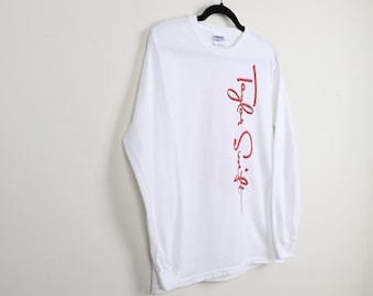 Vintage Y2k Taylor Swift Speak Now World Tour White Graphic Print