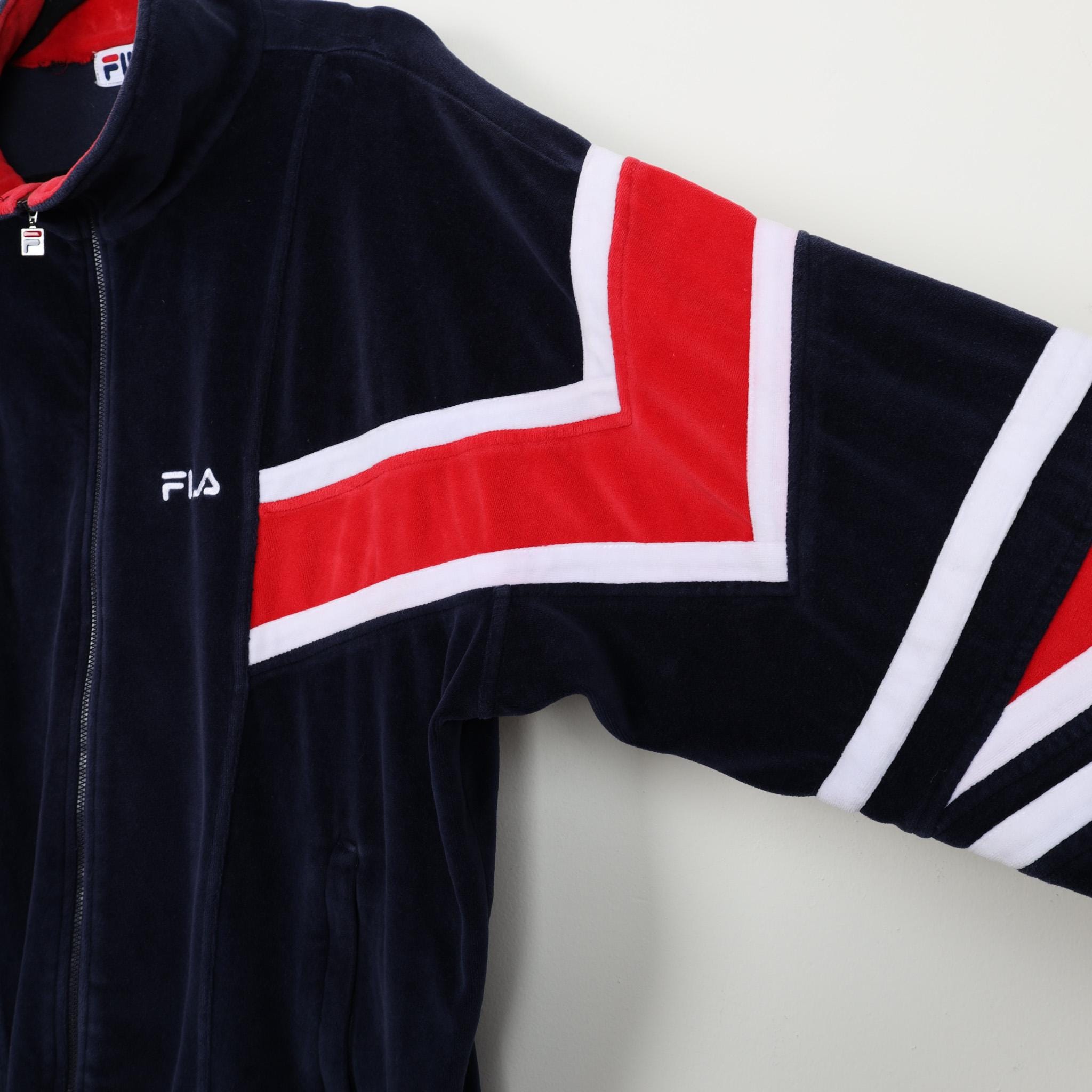 フィラジャケット HELLRAZOR × FILA RUFF RIDE JACKET / BLACK (ヘルレイザー