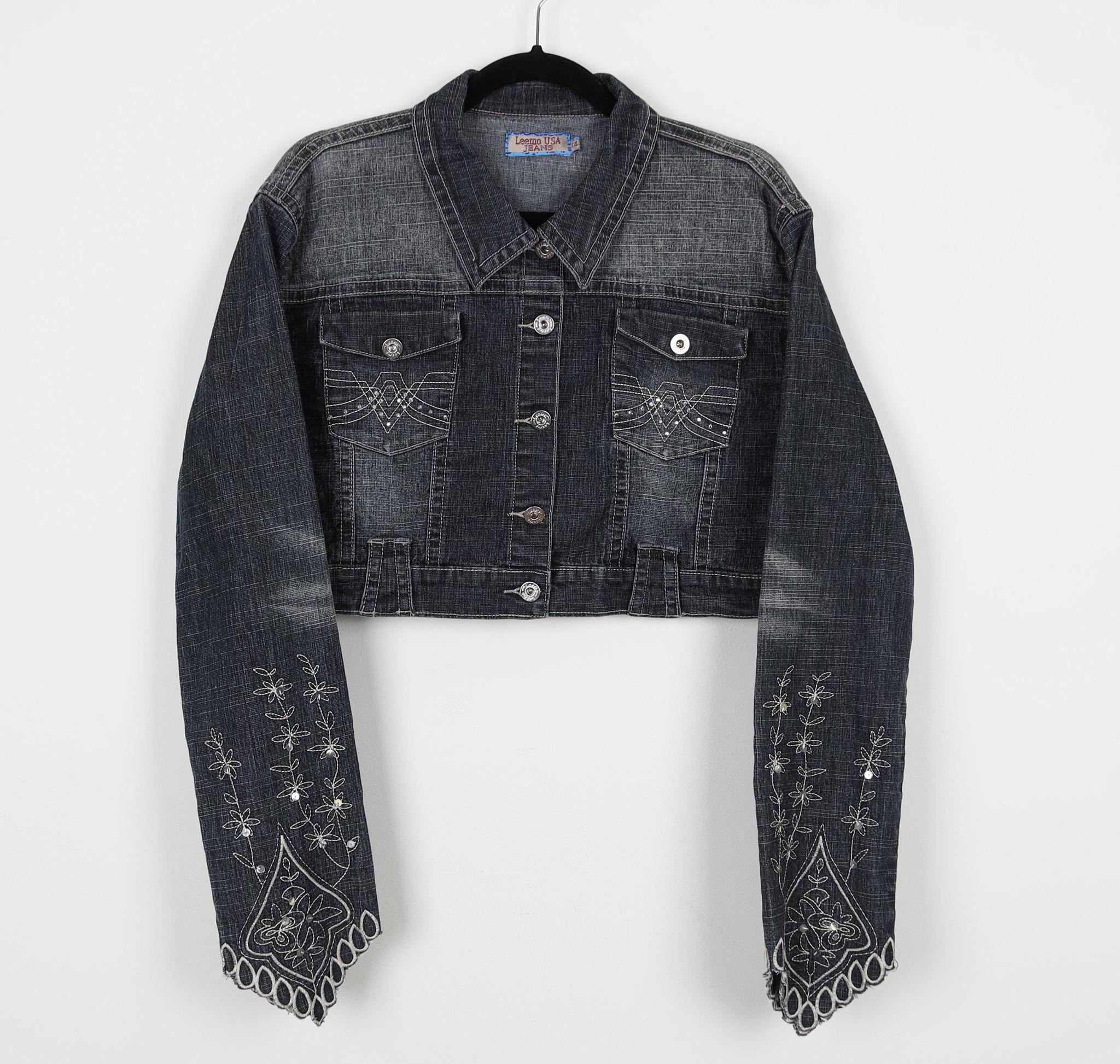 Y2k Denim Jacket - Etsy Y2k Denim Jacket - Etsy