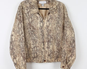 Animal Print Windbreaker – Style & Grace Co