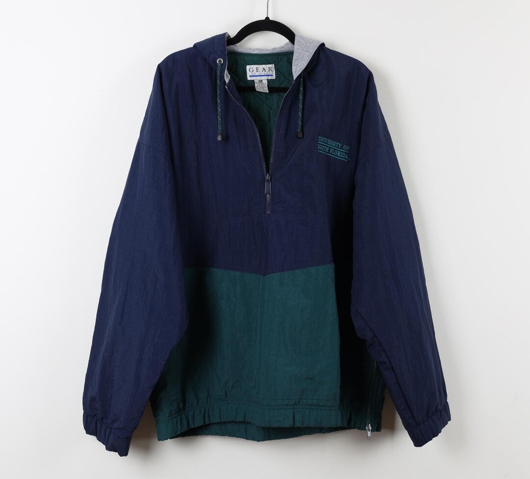 珍品 00s Y2K columbia 渦 ティファニーブルーフリースジャケット 