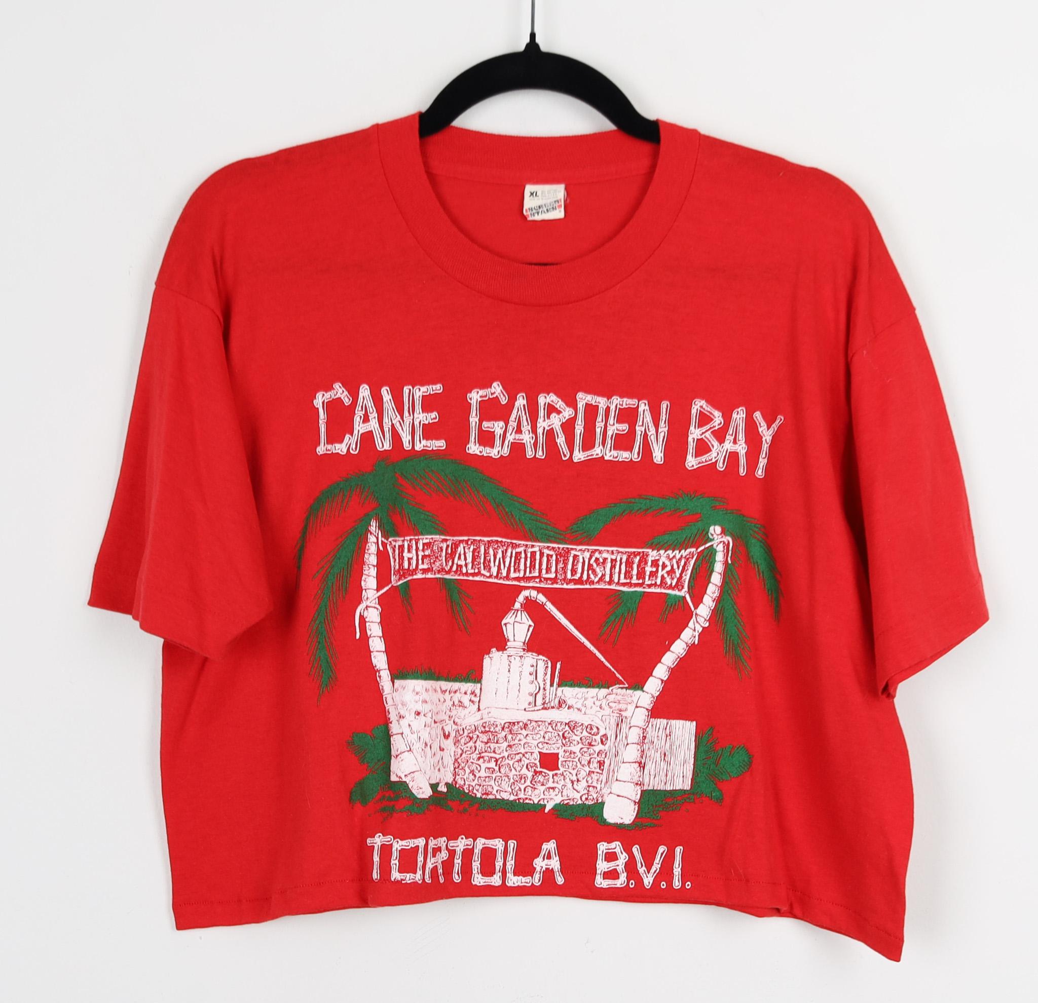 Vintage 80s Cane Garden Bay the Callwood Distillery Tortola BVI