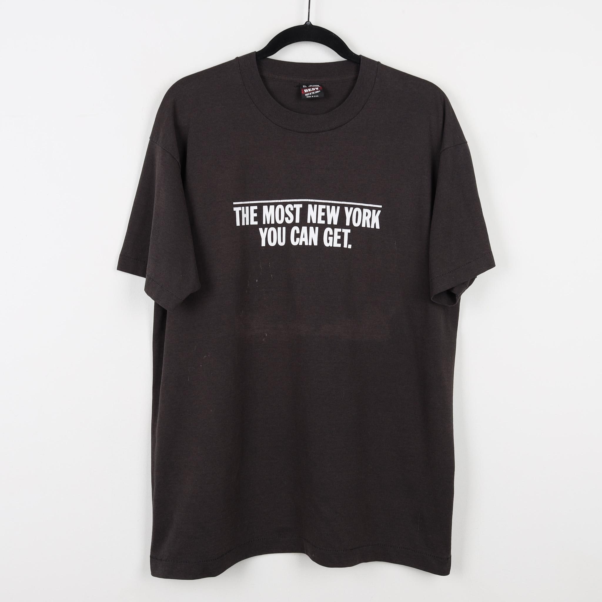☆New Era☆ Newspaper Collage T-Shirt Off White 14699257 Vintage I Know What You Did Last Summer 1997 Film Promo T