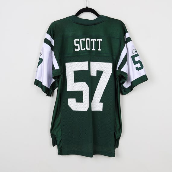 Vintage Y2K NFL on Field Reebok New York Jets Bart Scott #57 Vintage Y2K NFL on Field Reebok New York Jets Bart Scott #57