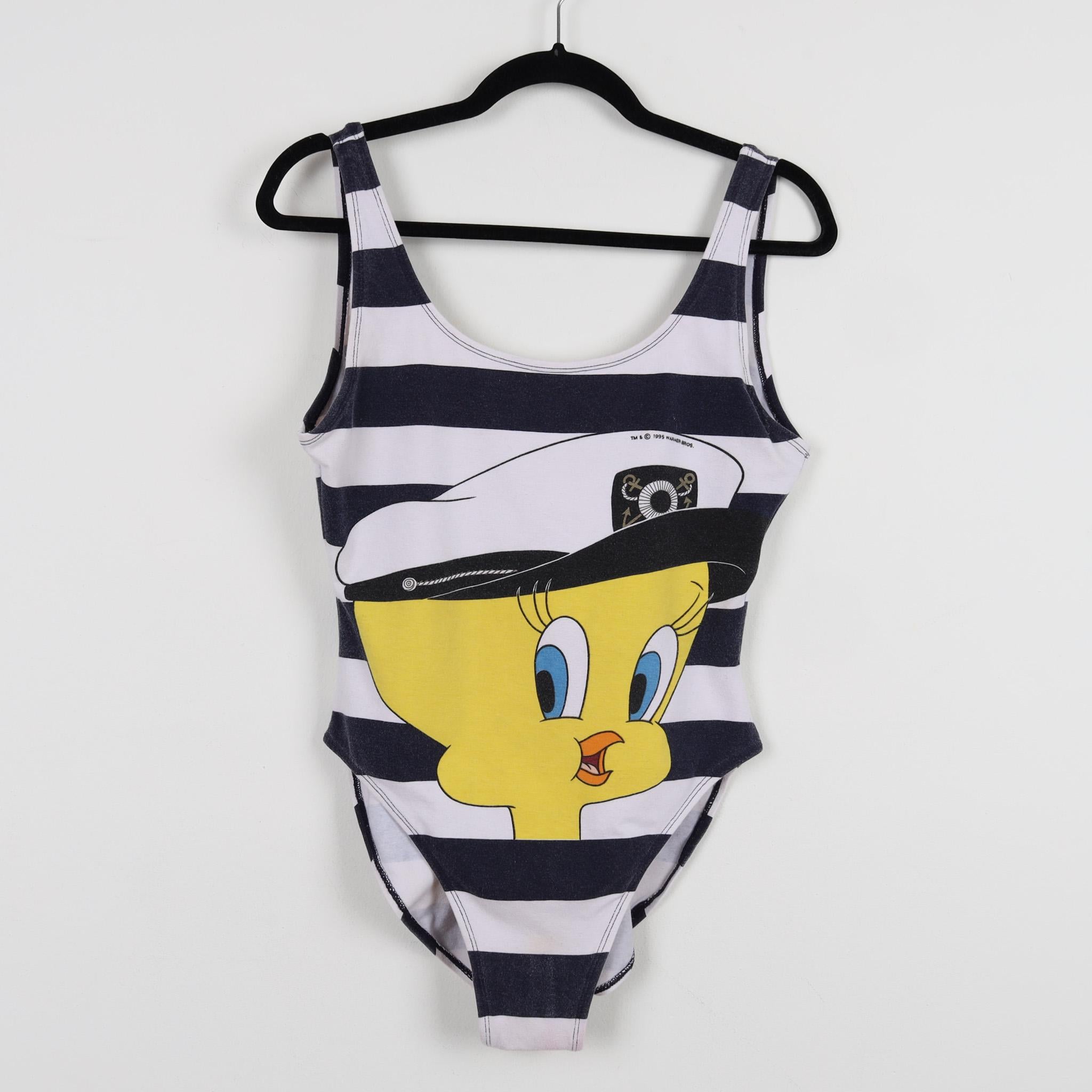 Vintage 90s Looney Tunes 1995 Cute Sailor Tweety Bird