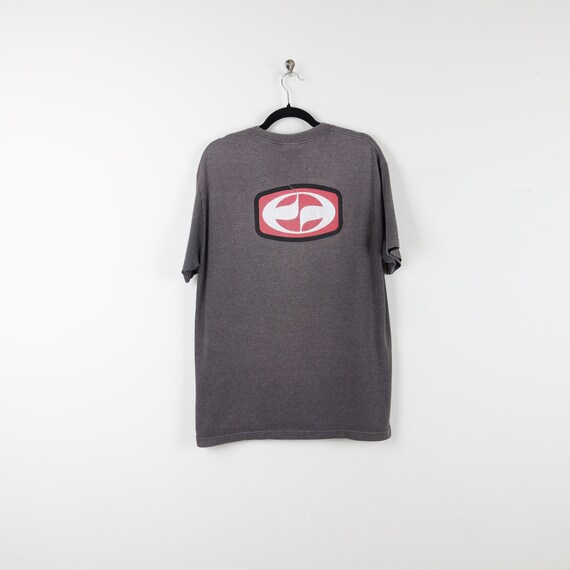 Vintage 90s Gray SPLIT Logo Skateboard Skateboarding Graphic