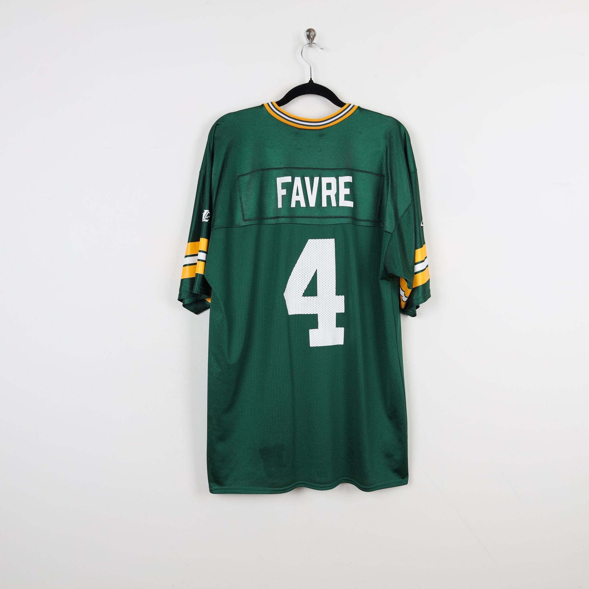 Vintage 90s Green Bay Packers Brett Favre #4 NFL Jersey National