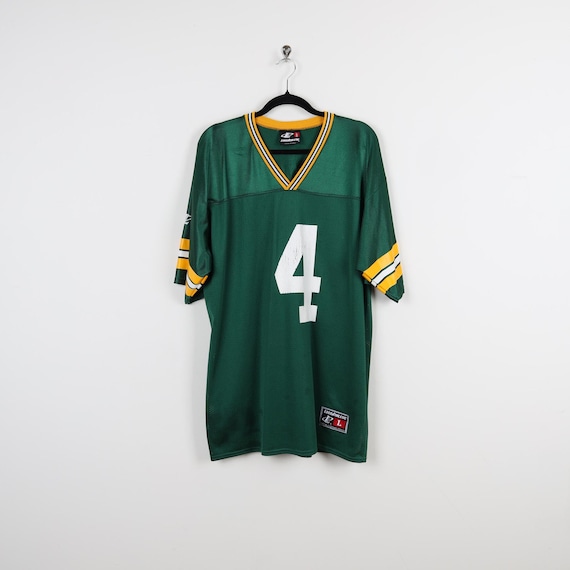 Vintage 90s Green Bay Packers Brett Favre #4 NFL Jersey National