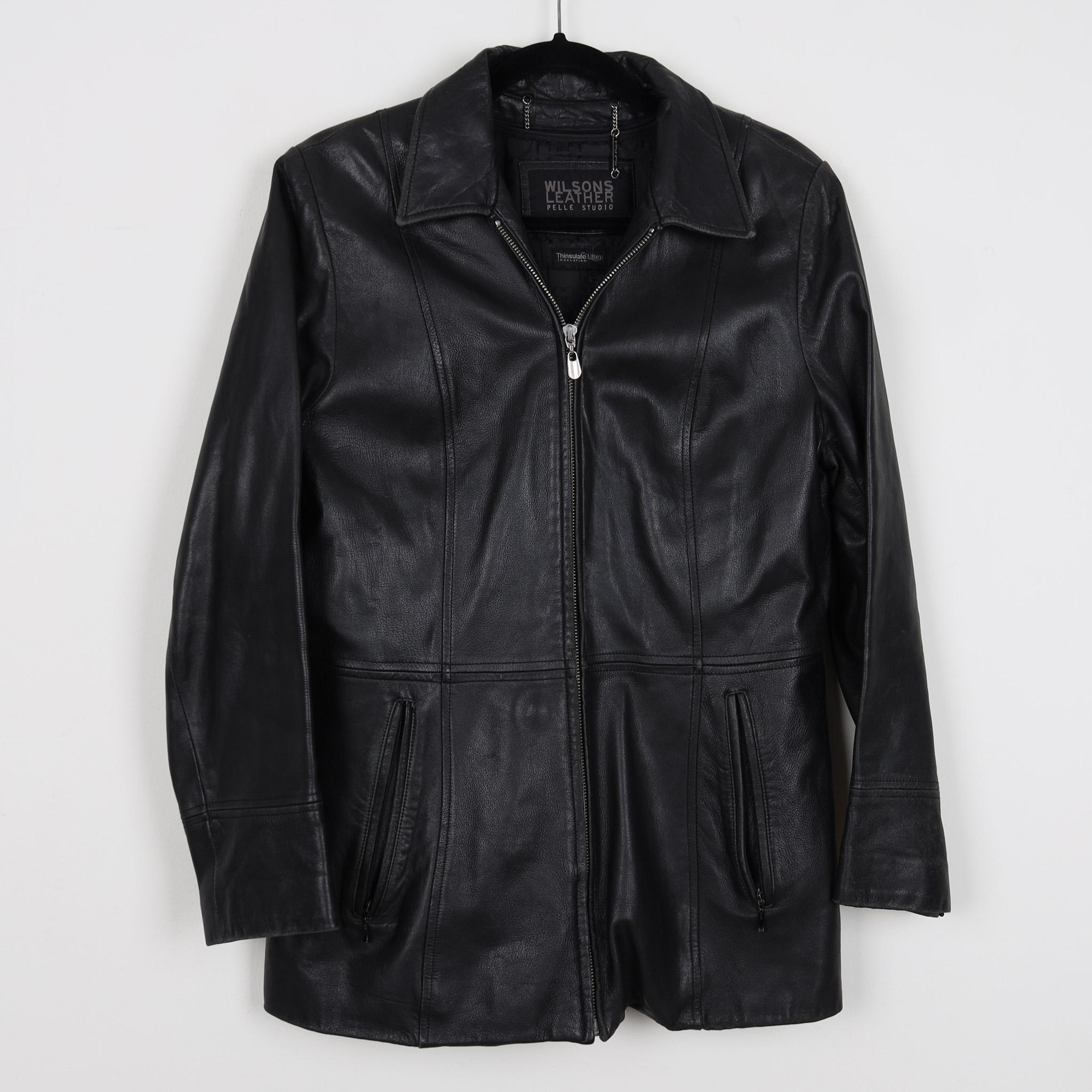 00's WILSONS PELLE STUDIO 羊革 ラムレザー ジャケット 90s Wilsons pelle studio leather jacket | sui &