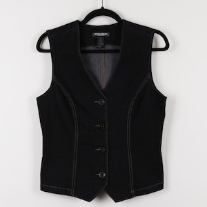 トップス 1960s FrenchVintage black vest トップス 1960s FrenchVintage black vest トップス 1960s