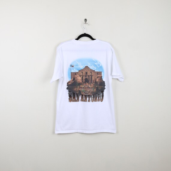 Vintage 90s Authentic Hard Rock Cafe San Antonio White