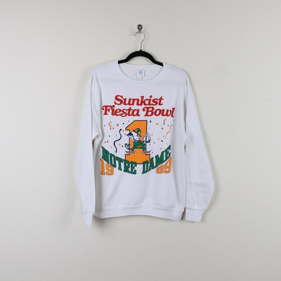 Vintage 80s Sunkist Fiesta Bowl Notre Dame 1989 N… - image 1