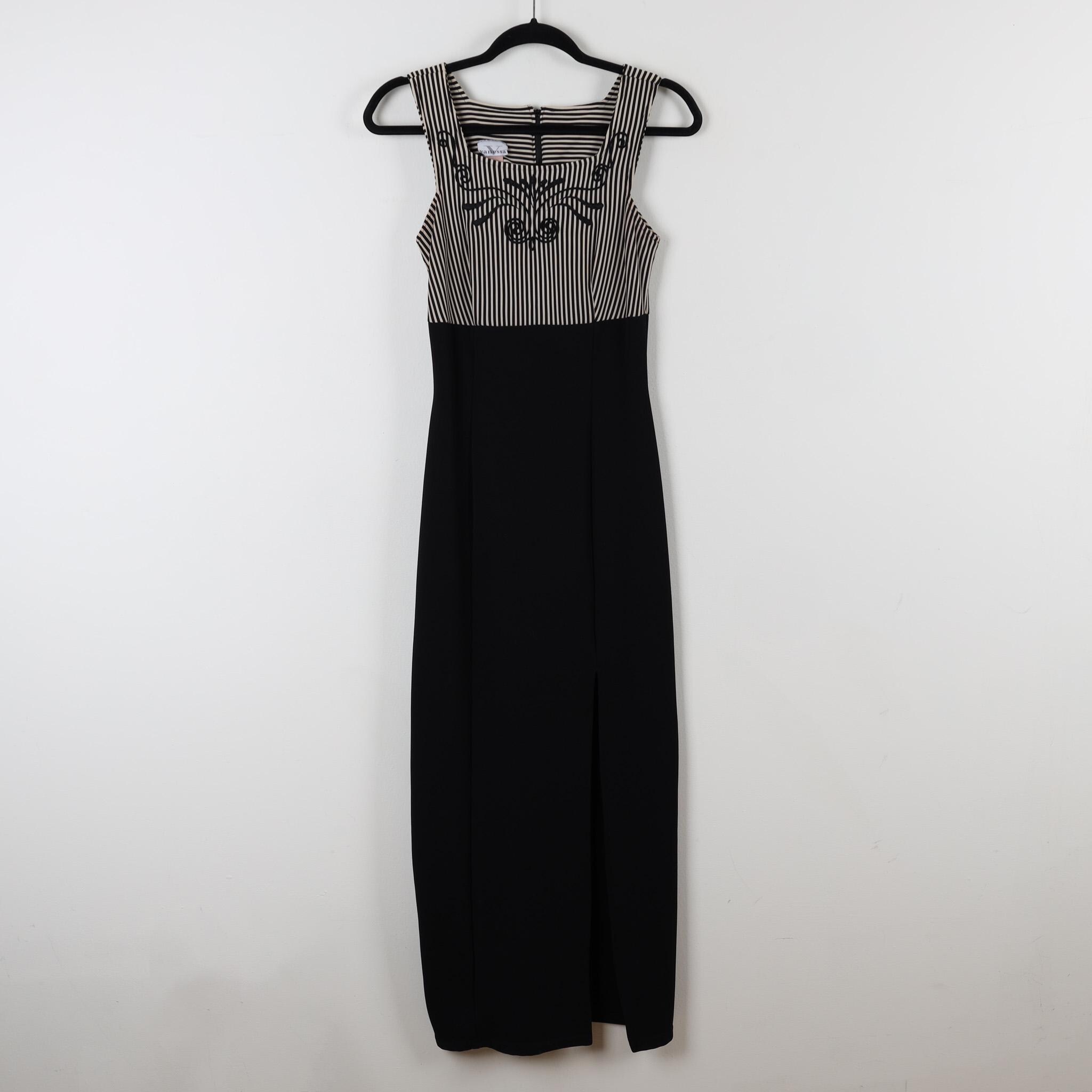 sachin and babi light blue dress Women's Grunge Ruffled Tie-dyed Slip Dress Black – Punk Design main image 1