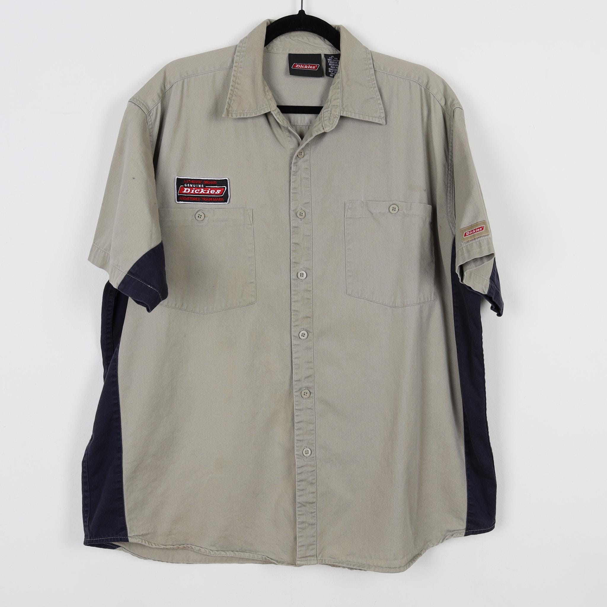 Dickies ヴィンテージ ペーパー バナー 1950's〜60's 激レア Vintage 90s Authentic Brand Genuine Dickies Short Sleeve Polo