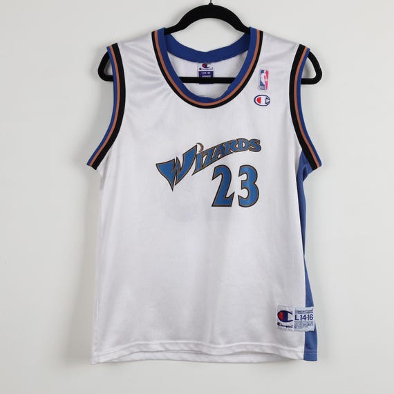 Vintage 90s Champion Washington Wizards Jordan #23 MJ Michael