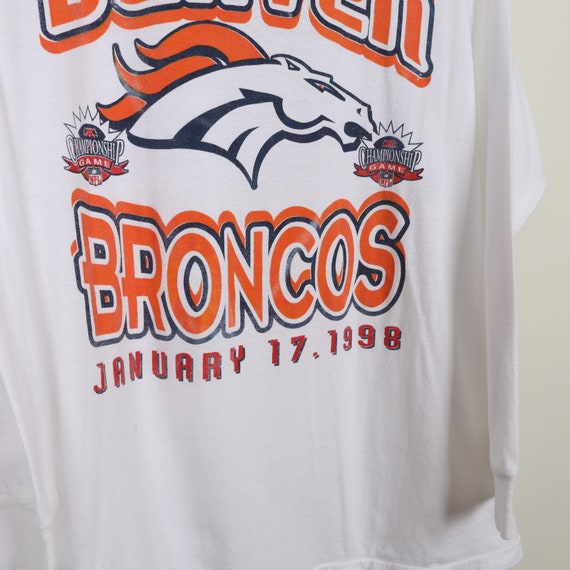 Vintage 90s Denver Broncos Championship Game 1998… - image 2