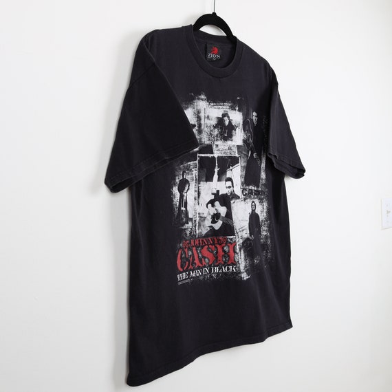 Vintage Y2K Black 2006 Johnny Cash The Man In Bla… - image 3