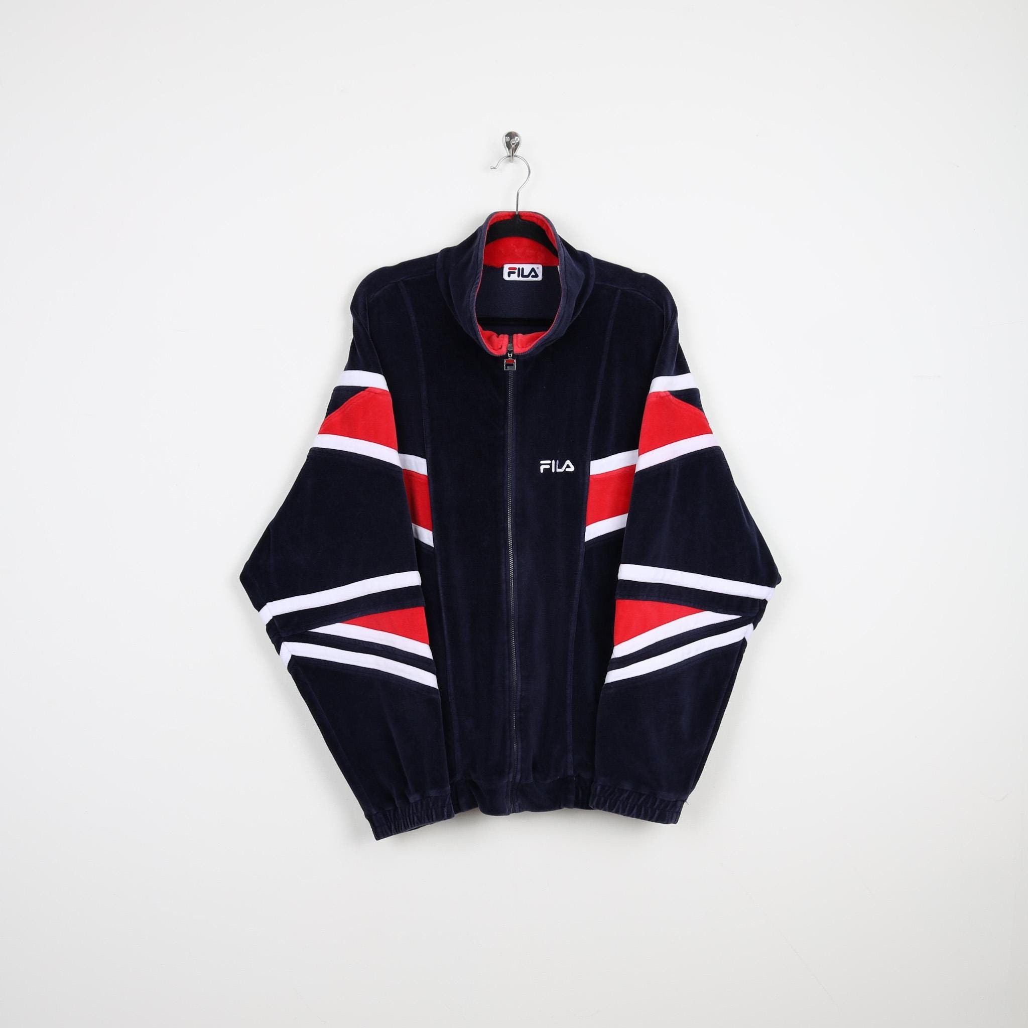 90s Fila Windbreaker - Etsy