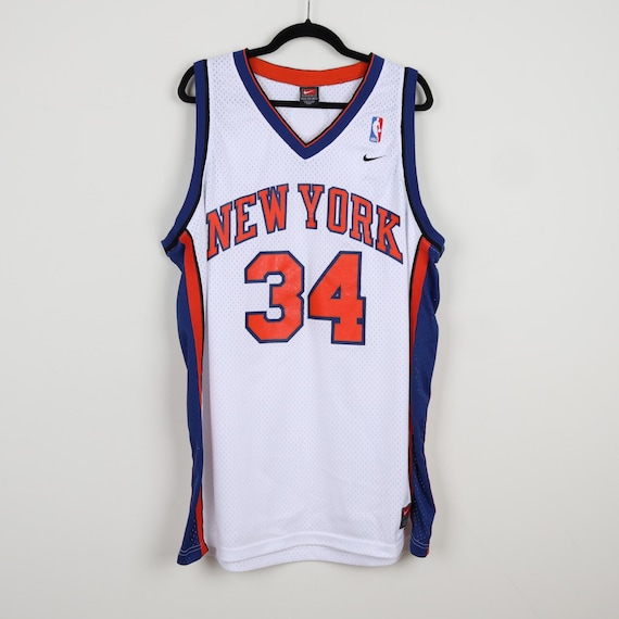 Vintage Y2K Nike Team New York NY Knicks NBA Jersey White