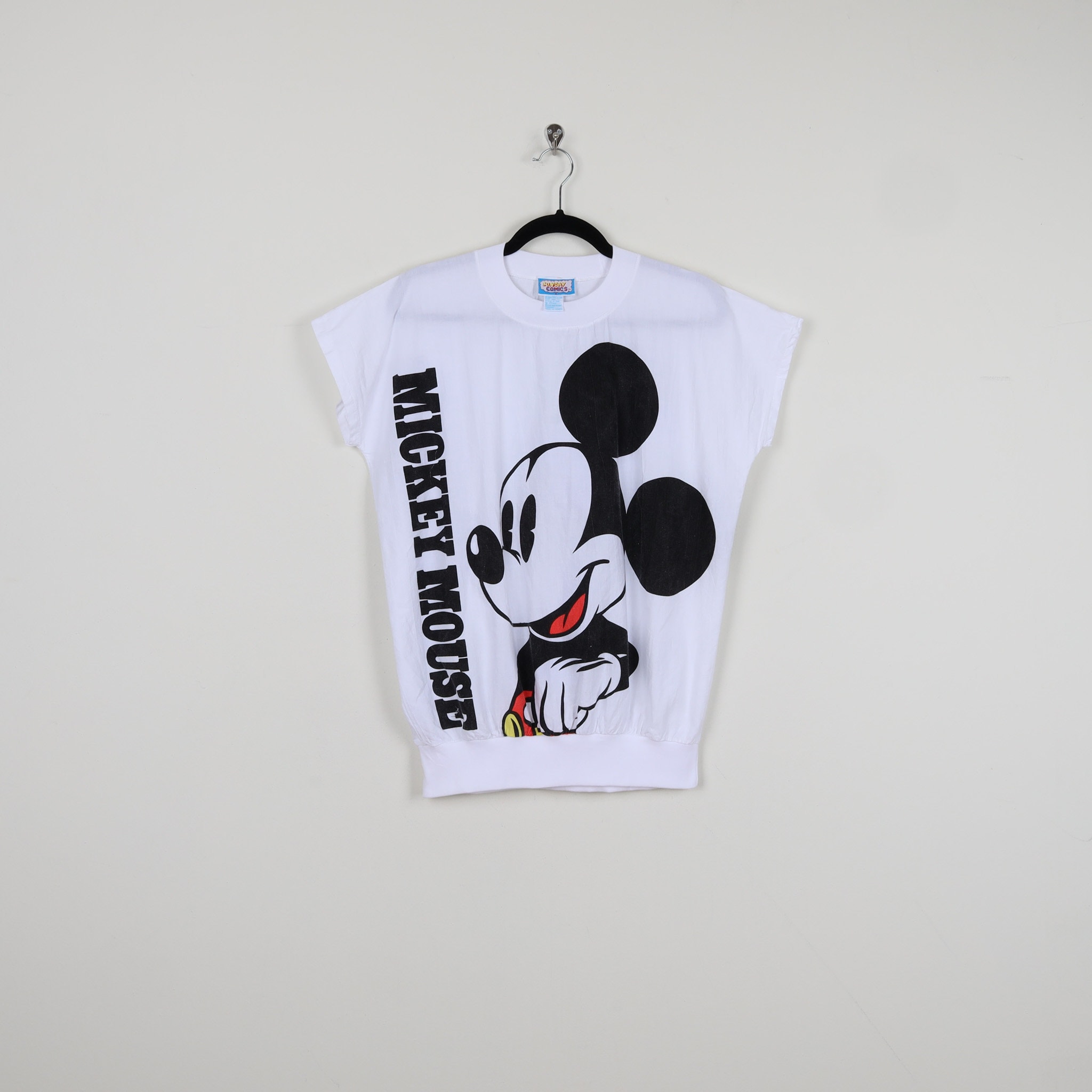 Vintage 90s Mickey Mouse Double Sided Graphic Print Tee the Walt 