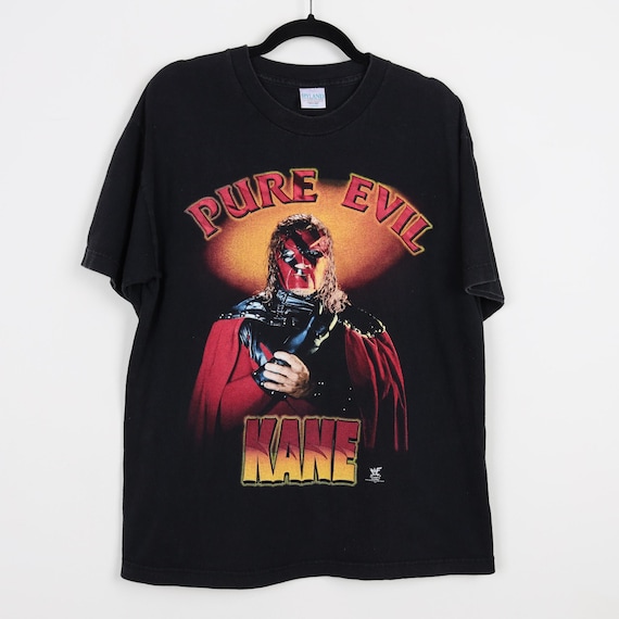 WWF/90s'、ヴィンテージ、kane.オフィシャルTシャツ、XL Vintage 90s Pure Evil Kane WWF World Wrestling Federation