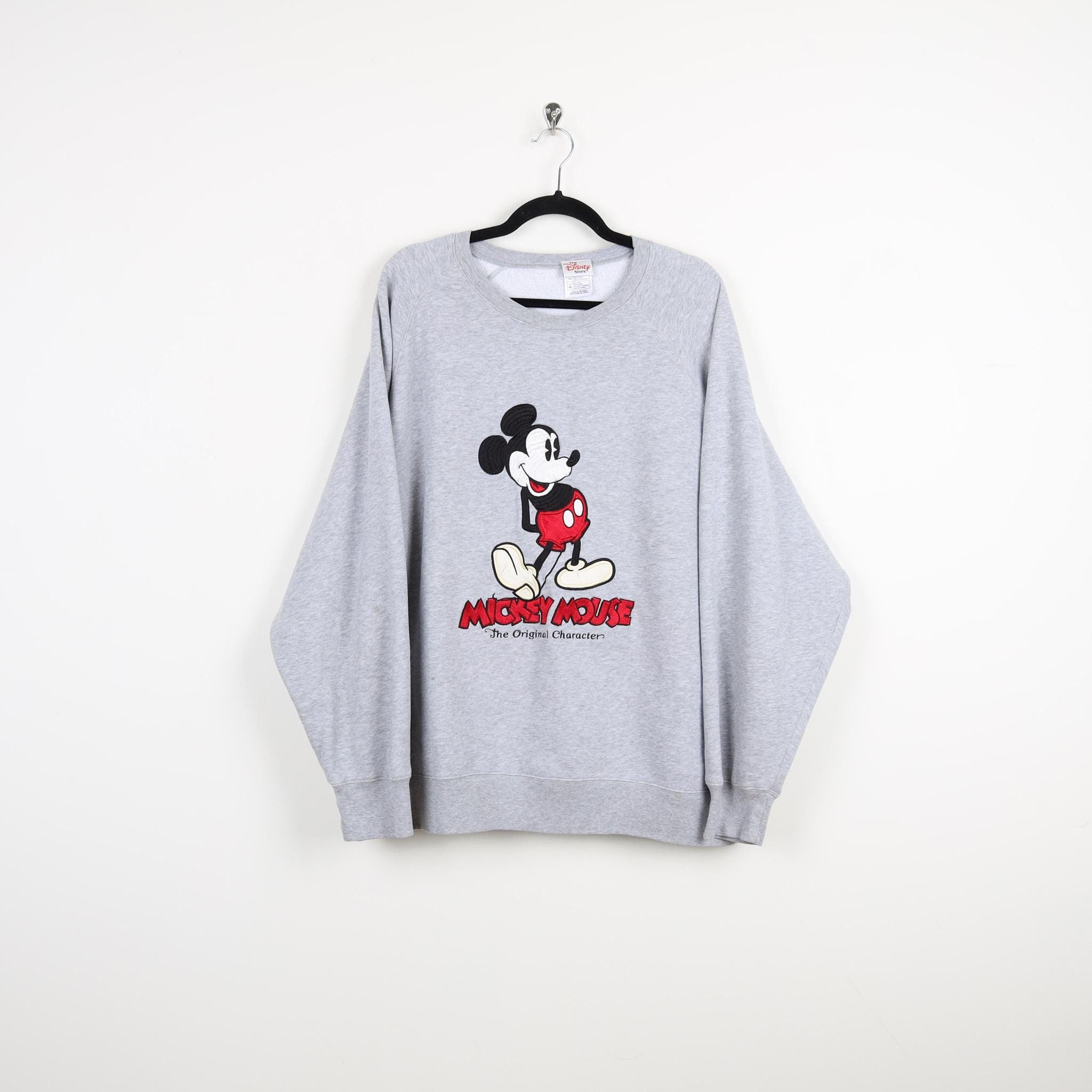 トップス 70-80's Mickey Mouse sweat shirt Vintage 1970's Disneyland Mickey Mouse Walt Disney Pop Art