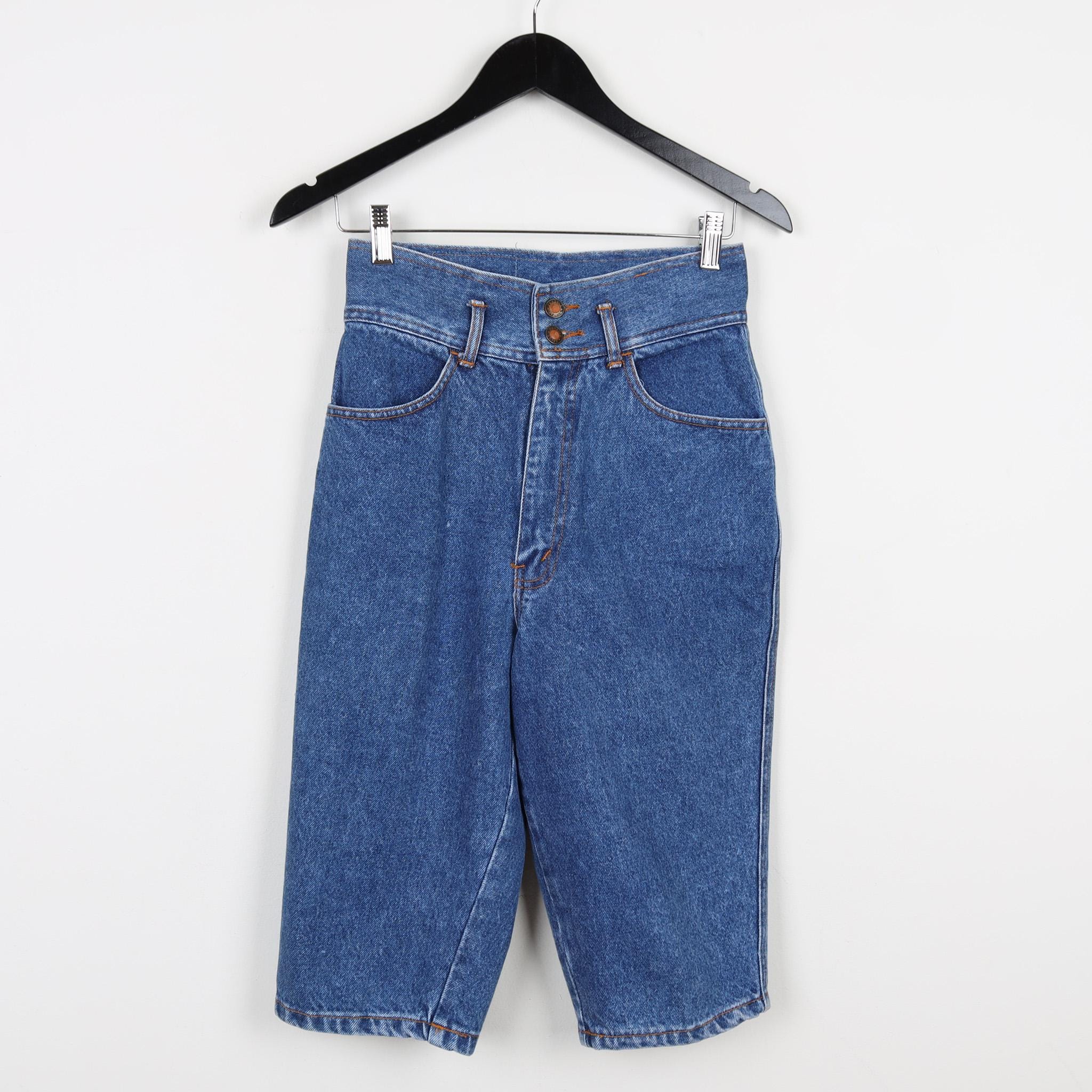 【YOURNUS】D-ring Vintage Bermuda Denim Pants Vintage Introspect Umungus Light Wash Big Baggy Denim Jean