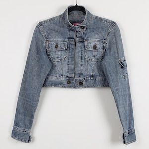 ジャケット・アウター y2k archive 00sjapan label denim jacketM Y2k Denim Jacket - Etsy