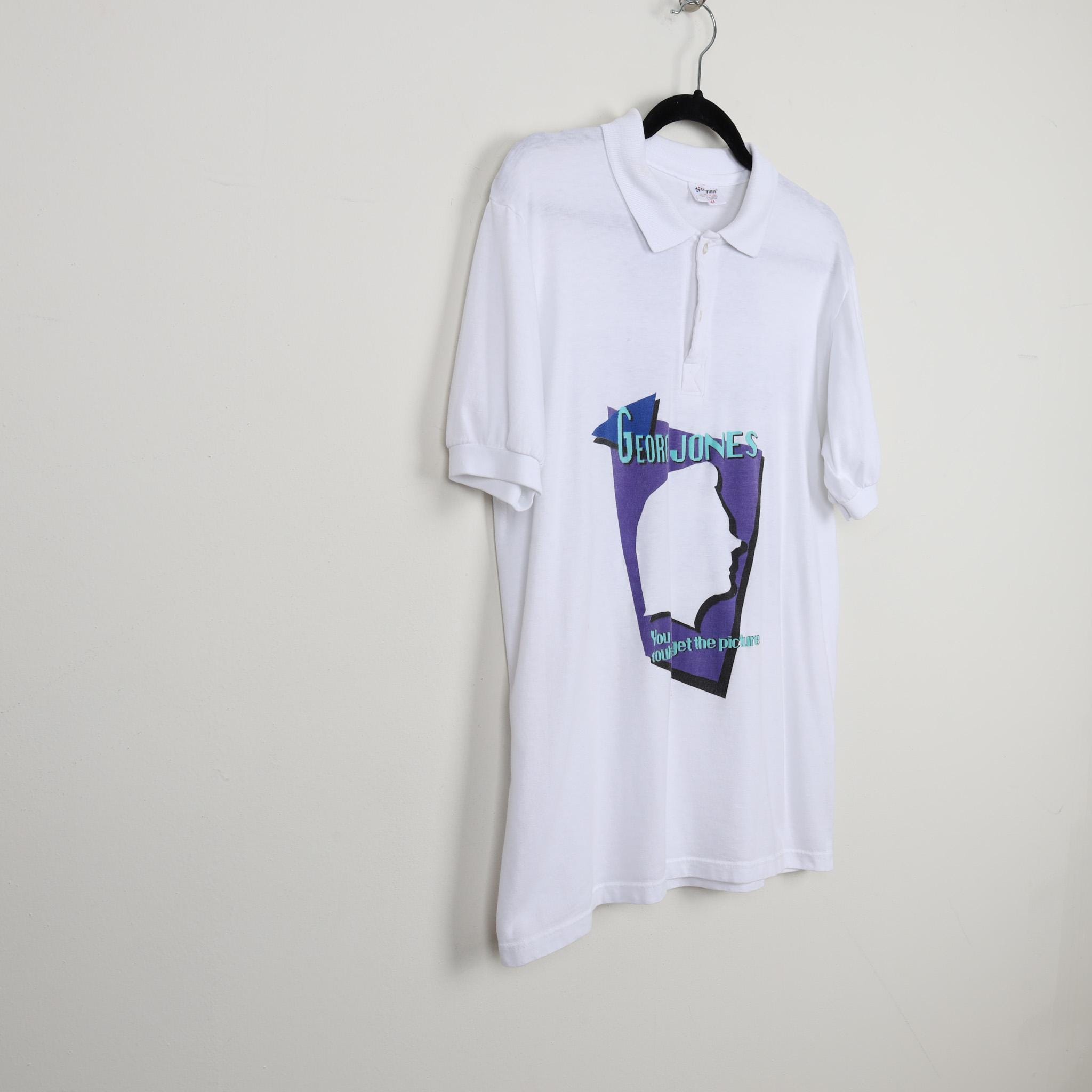 Vintage 90s White George Jones You Couldn