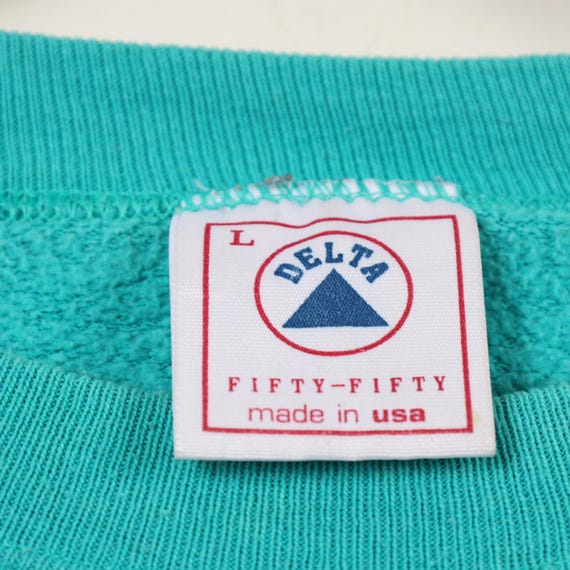 Vintage 90s Texas Snake Python Green Graphic Prin… - image 7