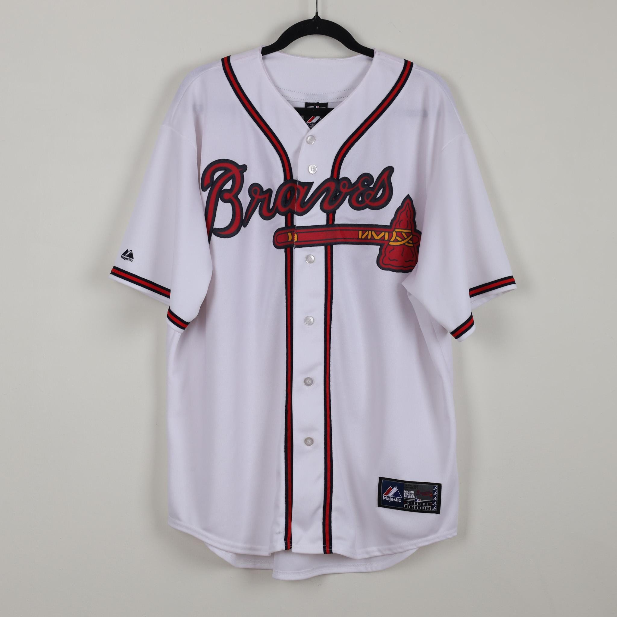 Atlanta Braves Jersey Vintage - Etsy