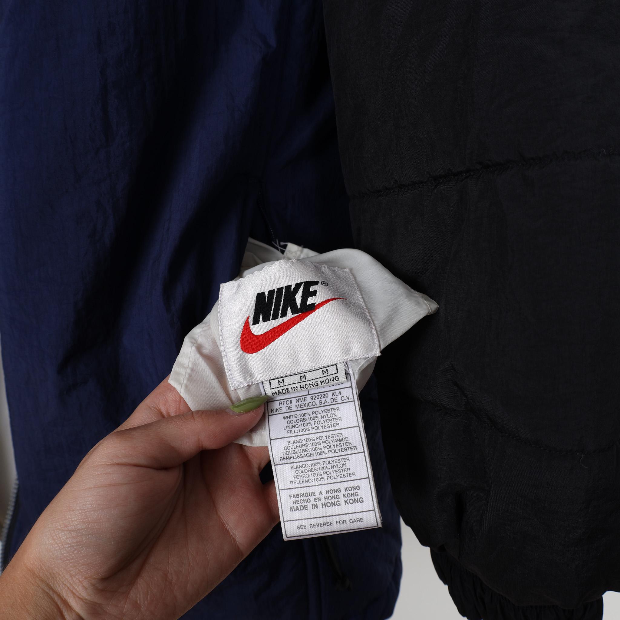 Vintage 90s NIKE Color Block Reversible Windbreaker Jacket
