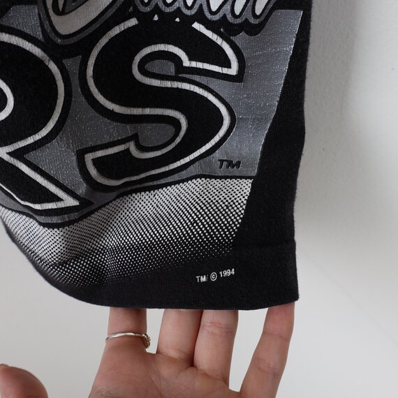 VINTAGE 90s NFL Oakland Raiders Pro Elite Slingback Leather