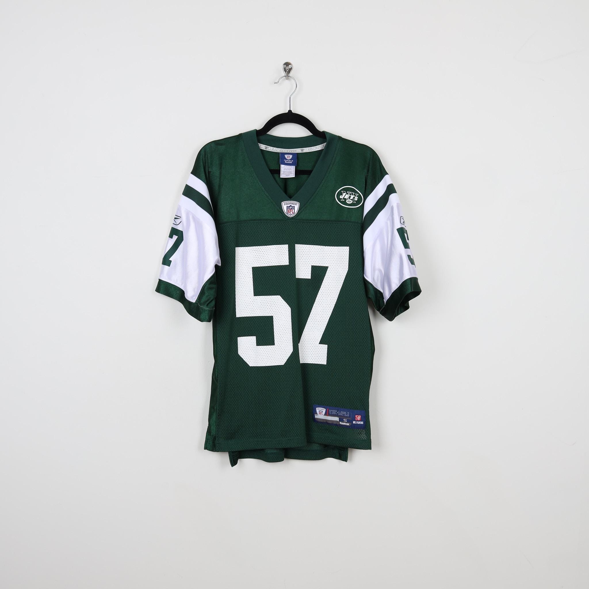 Vintage Y2K NFL on Field Reebok New York Jets Bart Scott #57 Vintage Y2K NFL on Field Reebok New York Jets Bart Scott #57