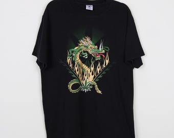 T-shirt Dragonforce Inhuman Rampage Noir Taille S Vintage - Occasion Très Bon état