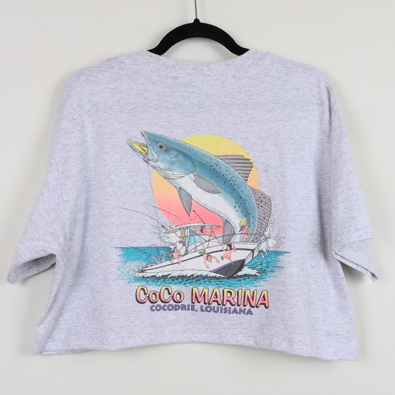 Vintage 90s Coco Marina Cocodrie Louisiana Fish F… - image 7